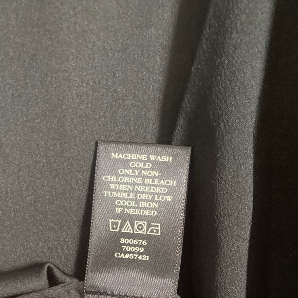 NWT Ann Taylor Black Peplum Top - Picture 4 of 5